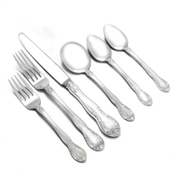 New Elegance by Gorham, Silverplate 6-PC Setting w/ Soup & 2 Teaspoons