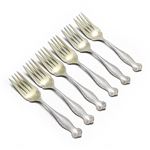 Canterbury by Towle, Sterling Dessert Fork, Set of 6, Gilt Tines