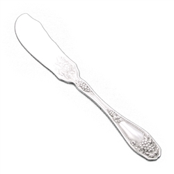 Isabella by International, Silverplate Butter Spreader, Flat Handle