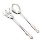 Canterbury by Towle, Sterling Lettuce Fork & Spoon, Monogram B