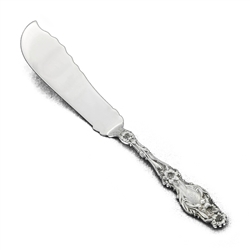 Lily by Whiting Div. of Gorham, Sterling Master Butter Knife, Flat Handle, Monogram H