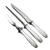 Hostess by Wallace, Silverplate Carving Fork, Knife & Sharpener, Roast