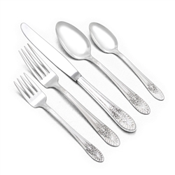 Rivera Revisited by Rogers & Bros., Silverplate 5-PC Setting, Dinner w/ Dessert Place Spoon