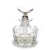 Perfume Bottle by Wm. B. Kerr & Co., Sterling/Glass, Monogram FRA