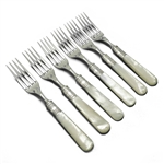 Pearl Handle by Henry Sears Luncheon Forks, Set of 6