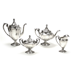Eternally Yours by 1847 Rogers, Silverplate 4-PC Tea & Coffee Service