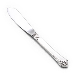 Damask Rose by Oneida, Sterling Master Butter Knife, Hollow Handle