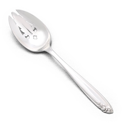 Debutante by Wallace, Sterling Tablespoon, Pierced (Serving Spoon)