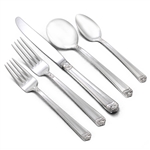 Bright Future by Holmes & Edwards, Silverplate 5-PC Dinner Setting w/ Round Bowl Soup Spoon