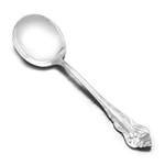 Nenuphar by American Silver Co., Silverplate Round Bowl Soup Spoon