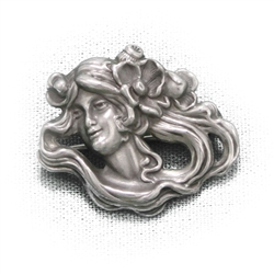 Pin by Wm. B. Kerr & Co., Sterling Nouveau Lady