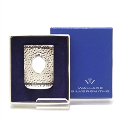 Money Clip by Wallace, Silverplate Hammered