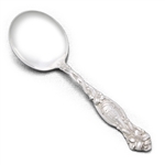 Frontenac by Simpson, Hall & Miller, Sterling Bouillon Soup Spoon, Monogram M