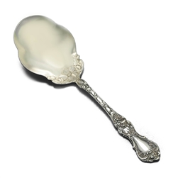 Floral by Wallace, Silverplate Berry Spoon