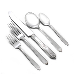 Empire by Rogers & Bros., Silverplate 5-PC Setting w/ Soup Spoon