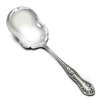 Holly by E.H.H. Smith, Silverplate Berry Spoon, Monogram S