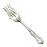 Holly by E.H.H. Smith, Silverplate Cold Meat Fork, Gilt Tines