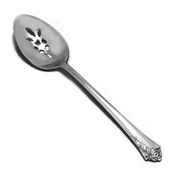 Fantasy Rose by Oneida, Stainless Tablespoon, Pierced (Serving Spoon)