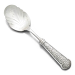 Garland by Pairpoint, Silverplate Berry Spoon, Engraved Bowl