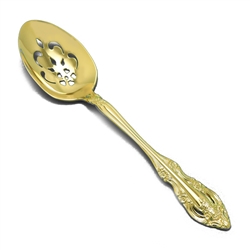 Golden Artistry by Community, Gold Electroplate Tablespoon, Pierced (Serving Spoon)