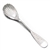 Master Salt Spoon, Silverplate Engraved, Twist handle