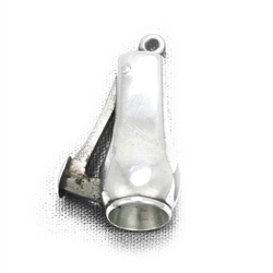 Cigar Cutter, Silverplate Plain