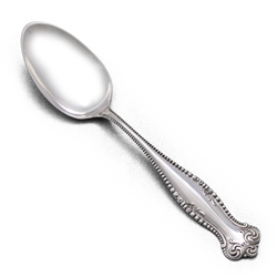 Canterbury by Towle, Sterling Dessert Place Spoon, Monogram M.E.A.