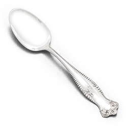 Canterbury by Towle, Sterling Dessert Place Spoon, Monogram Lora