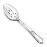 Meadowbrook by William A. Rogers, Silverplate Tablespoon, Pierced (Serving Spoon)