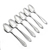 Sheraton by Community, Silverplate Ice Cream Forks, Set of 6