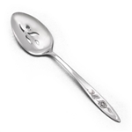 My Rose by Oneida, Stainless Tablespoon, Pierced (Serving Spoon)