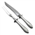 Sheraton by Community, Silverplate Carving Fork & Knife, Roast
