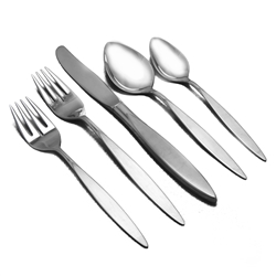 Wintersong by Oneida, Stainless 5-PC Setting Dinner, Modern w/ Soup Spoon