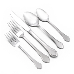 Summer Mist by Oneida, Stainless 5-PC Setting Dinner, Modern w/ Soup Spoon