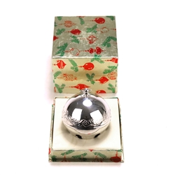 1976 Sleigh Bell Silverplate Ornament by Wallace