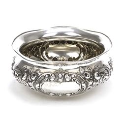 Centerpiece Bowl by International, Sterling Rose & Scroll Design, Monogram D.S.