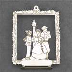 1980 Carolers Silverplate Ornament by Towle