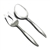 Woodsong by Holmes & Edwards, Silverplate Salad Serving Spoon & Fork
