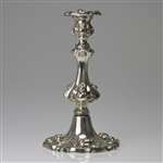 Candlestick by Wallace, Silverplate Rocco Design