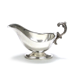 Gravy Boat, Silverplate, Contemporary