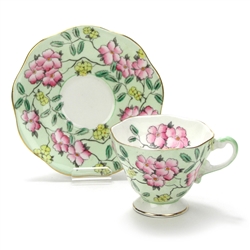 Springdale by Foley, China Cup & Saucer, Footed