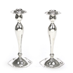 Carmel by Shreve & Co., Sterling Candlestick Pair, Tall