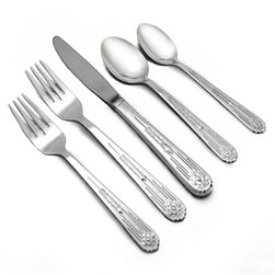 Zia by 1847 Rogers, Silverplate 5-PC Place Setting