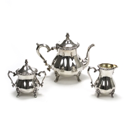 Countess by Deep Silver, Silverplate 3-PC Tea Service