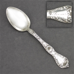 Les Cinq Fleurs by Reed & Barton, Sterling Teaspoon, Monogram Eleanor