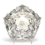 Bowl by Reed & Barton, Sterling Nouveau Floral Design, Monogram RG