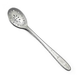 Grosvenor by Community, Silverplate Olive Spoon, Monogram R