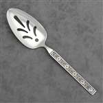 Night Blossom by Gold Standard, Stainless Pie Server, Flat Handle