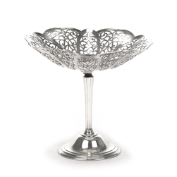 Lovelace by 1847 Rogers, Silverplate Compote, Tall