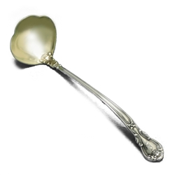 Chantilly by Gorham, Sterling Mayonnaise Ladle, Gilt Bowl, Monogram S